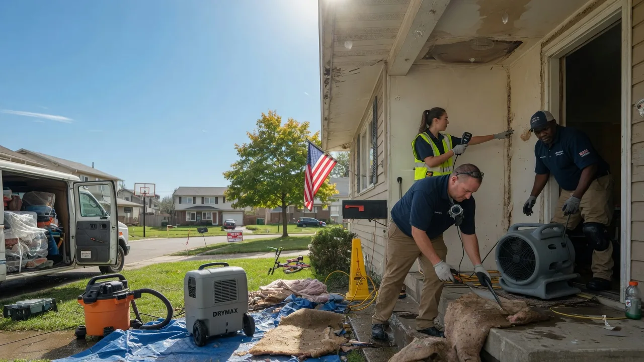 Water Damage Restoration in New London, TX near me